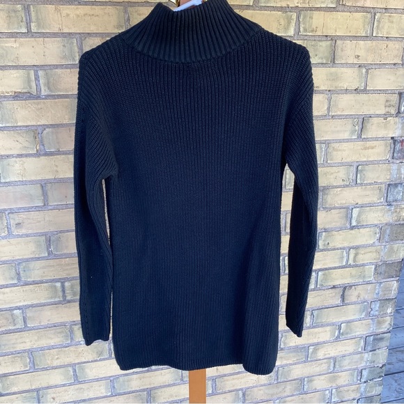 Lord & Taylor Knit Black Sweater - Picture 3 of 5